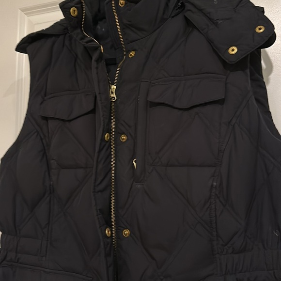 Lands End quilted plus size down puffer vest size 1X - Picture 2 of 7